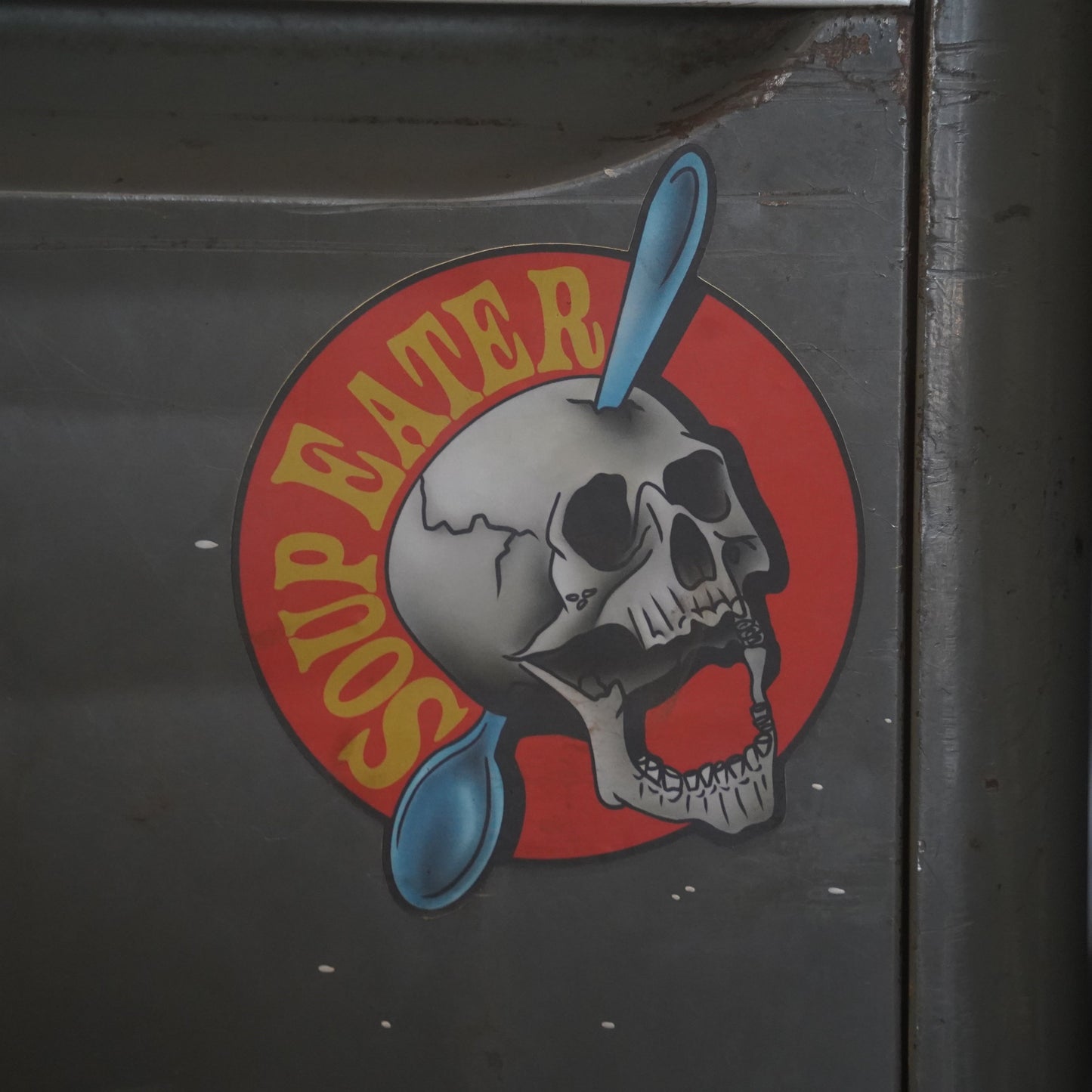 Classic Soup Skull | Sticker